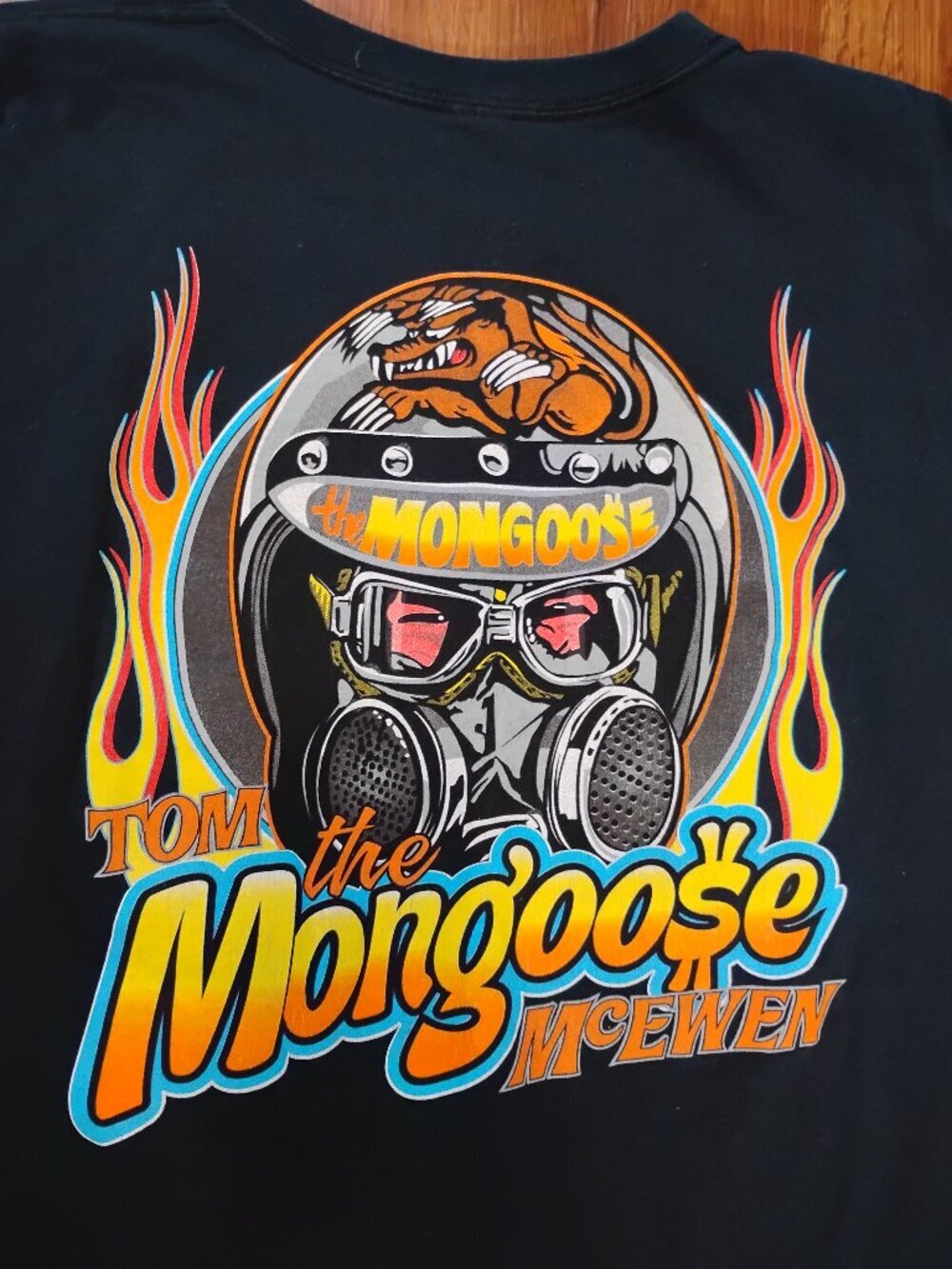 Hot Wheels Tom The Mongoose Mcewen T-Shirt